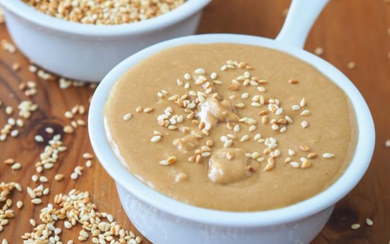 xốt mayonnaise trộn mè rang