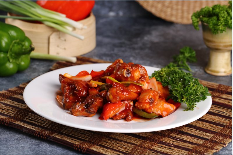 sườn xào chua ngọt miền Bắc