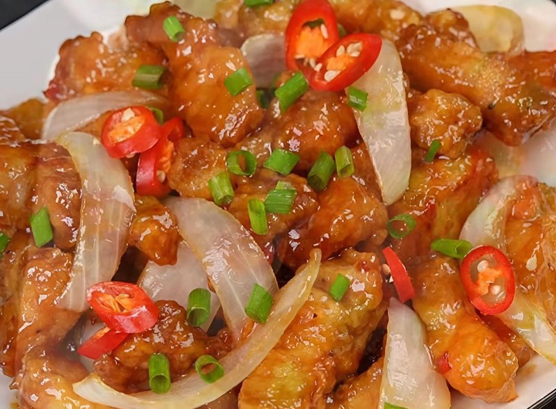 Thịt rang nước mắm