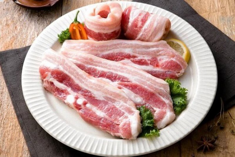  thịt ba chỉ tươi